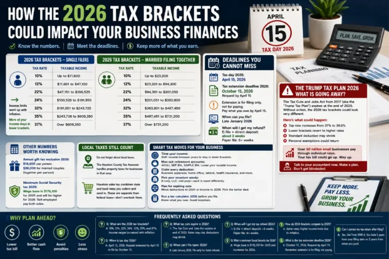 How the 2026 Tax Brackets Could Impact Your Business Finances