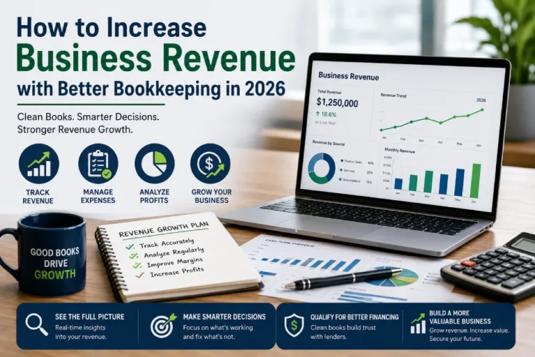 How to Increase Business Revenue with Better Bookkeeping in 2026