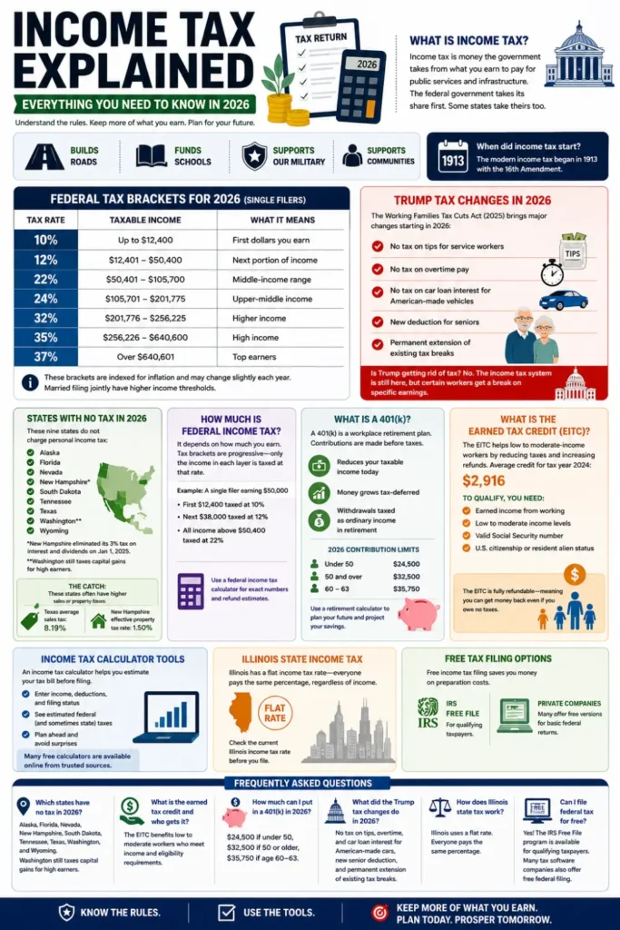federal income tax brackets​