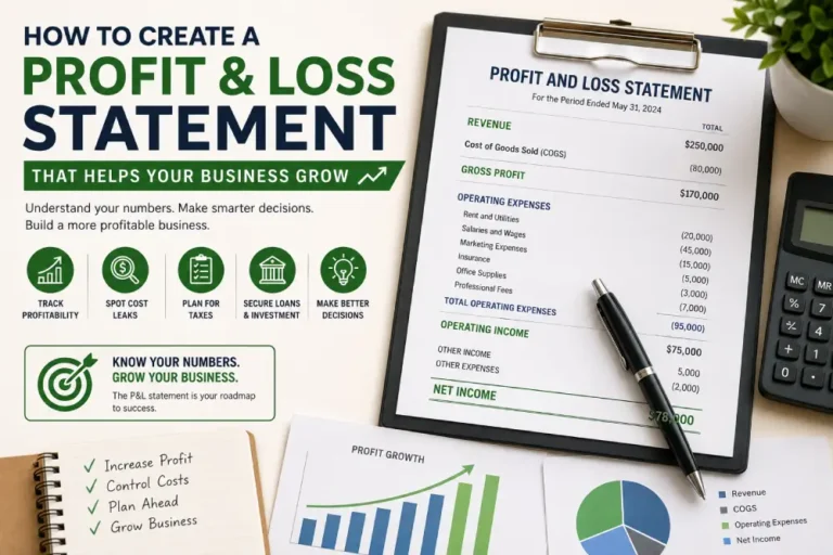 How to Create a Profit and Loss Statement That Helps Your Business Grow